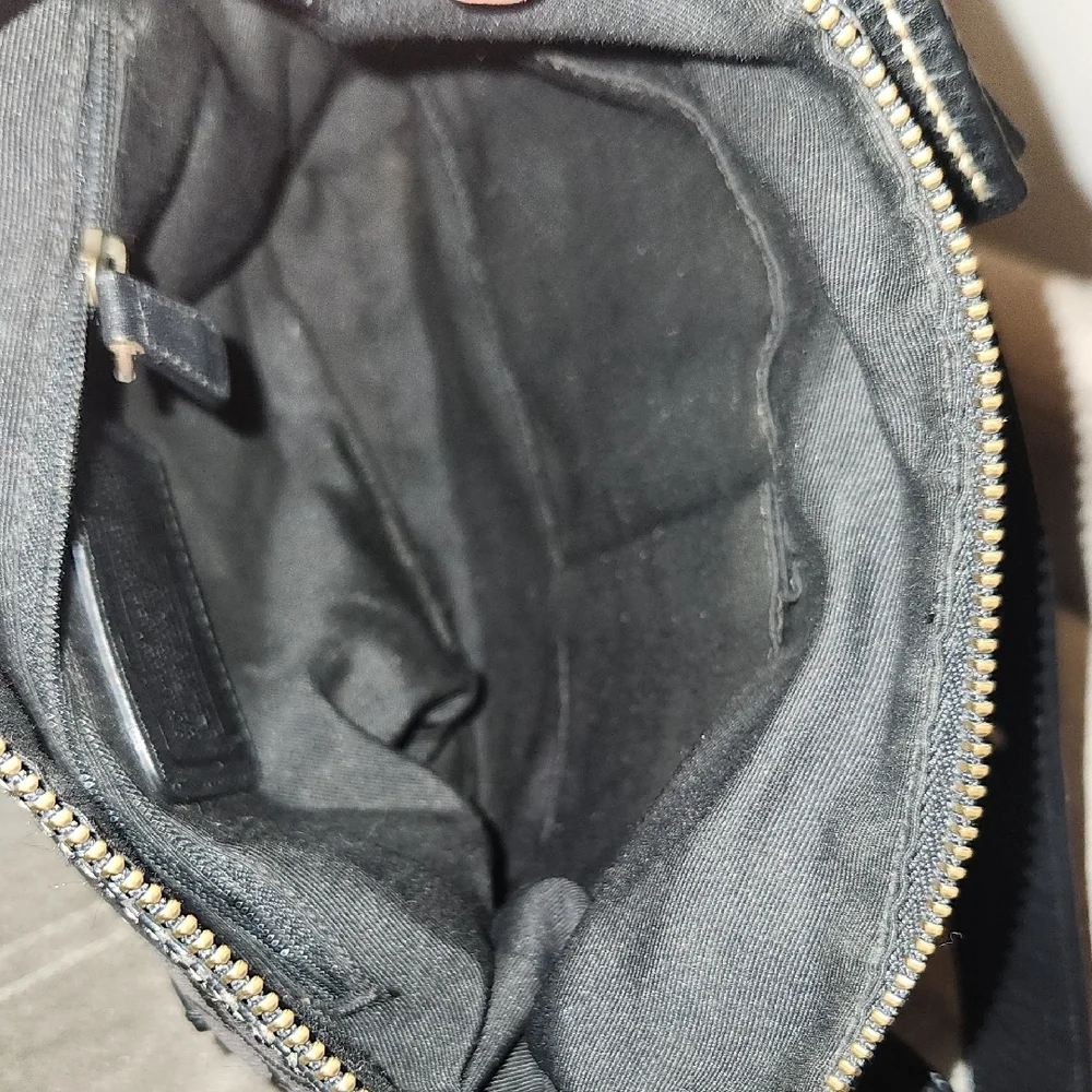 Coach Signature Canvas/Leather Crossbody